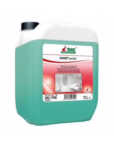 Tana SANET polish detergente sanitario ad azione rapida, 10L, 1pz/scatola