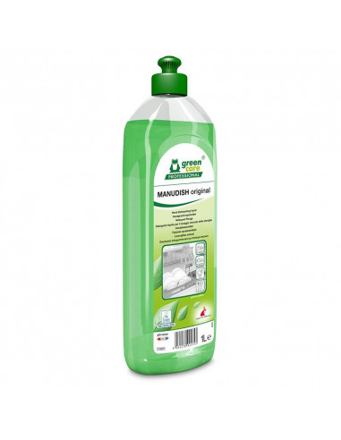 Greencare MANUDISH detersivo per piatti originale sostenibile, 1L