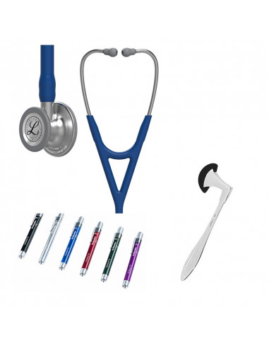 Caixa para estudantes Littmann Cardiology IV azul marinho