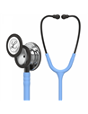 Littmann Classic III Stethoscope 5959 mirrored chest piece, sky blue tubing, smoke colored stem and smoke colored headset, 69